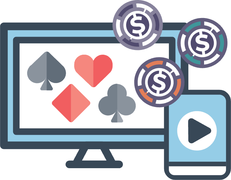 Topp 10 mobilapper for Videopoker