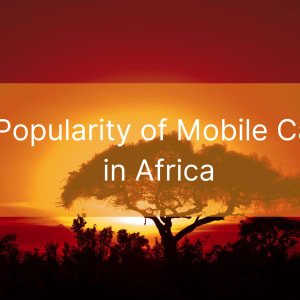 Populariteten til mobilkasinoer i Afrika