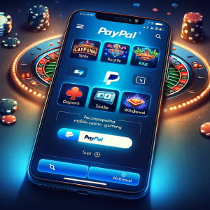 Spille i et PayPal-kasino på mobil