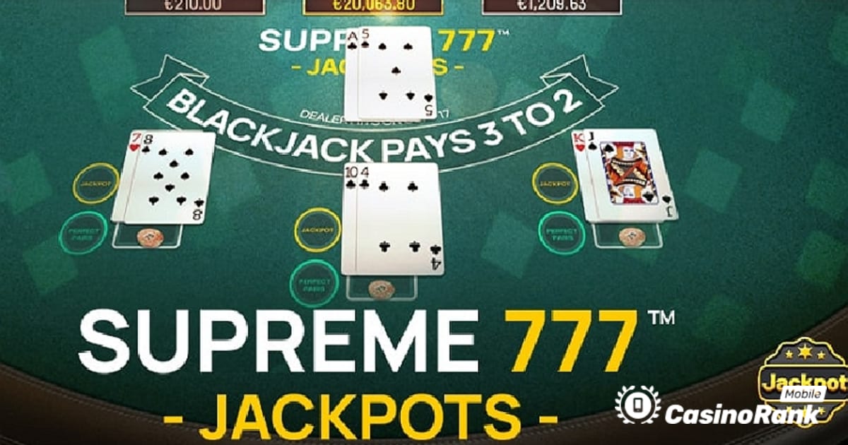 Betsoft Gaming øker utvalget av bordspill med Supreme 777 Jackpots