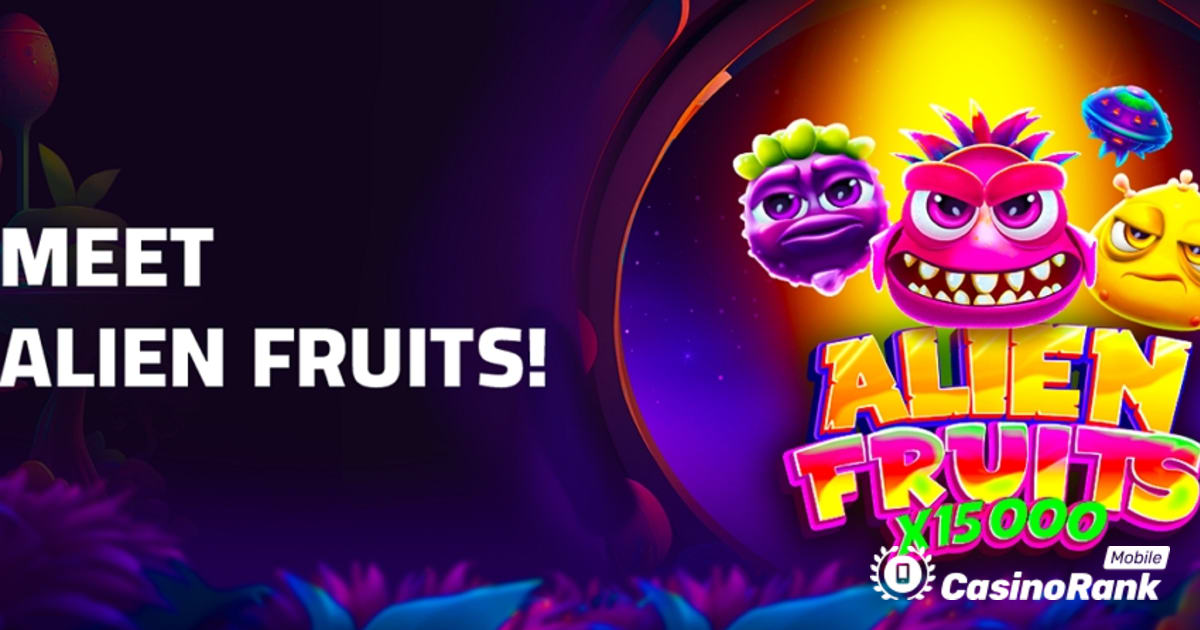 BGaming debuterer Alien Fruits-spilleautomat med AI-generert grafikk