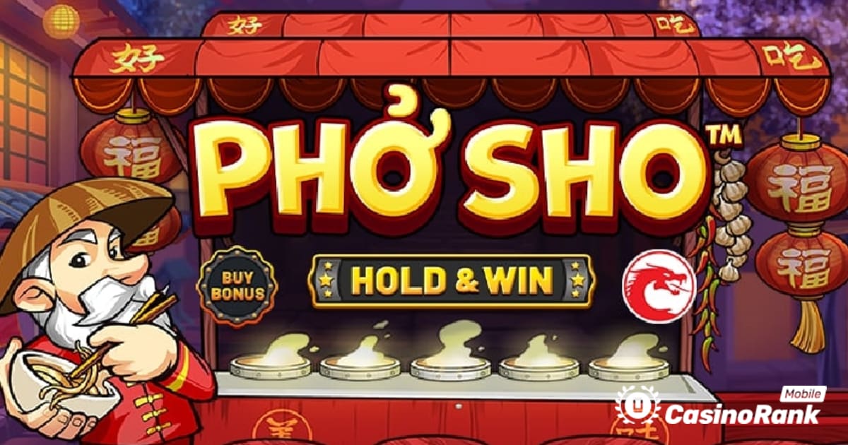 Vinn noen sjenerøse premier i den splitter nye Phở Sho-automaten fra Betsoft