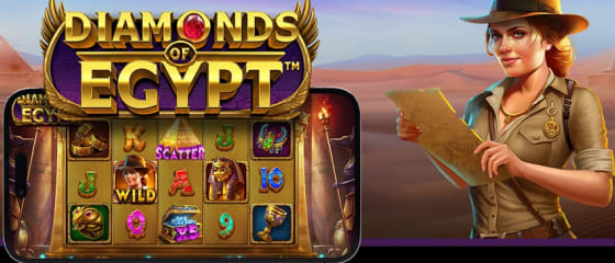 Pragmatic Play lanserer Diamonds of Egypt-spilleautomaten med 4 spennende jackpotter